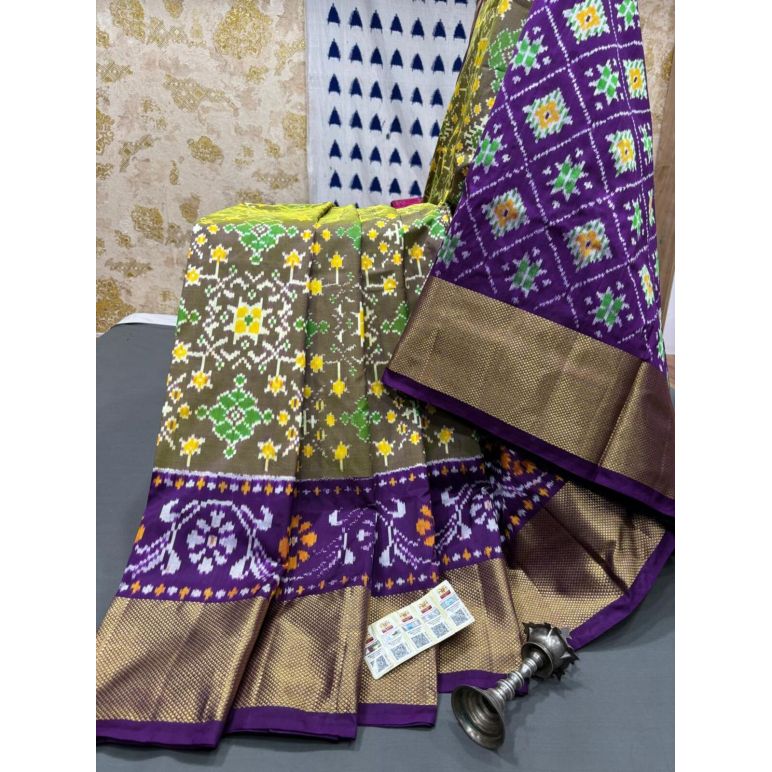 PRMHIDSS5Y20NCCD21- Ikat silk saree
