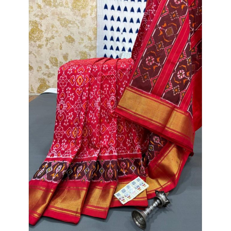 PRMHIDSS5Y20NCCD22- Ikat silk saree