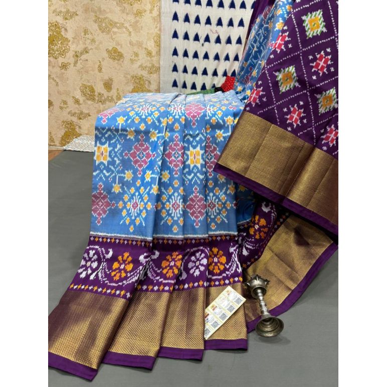 PRMHIDSS5Y20NCCD23- Ikat silk saree
