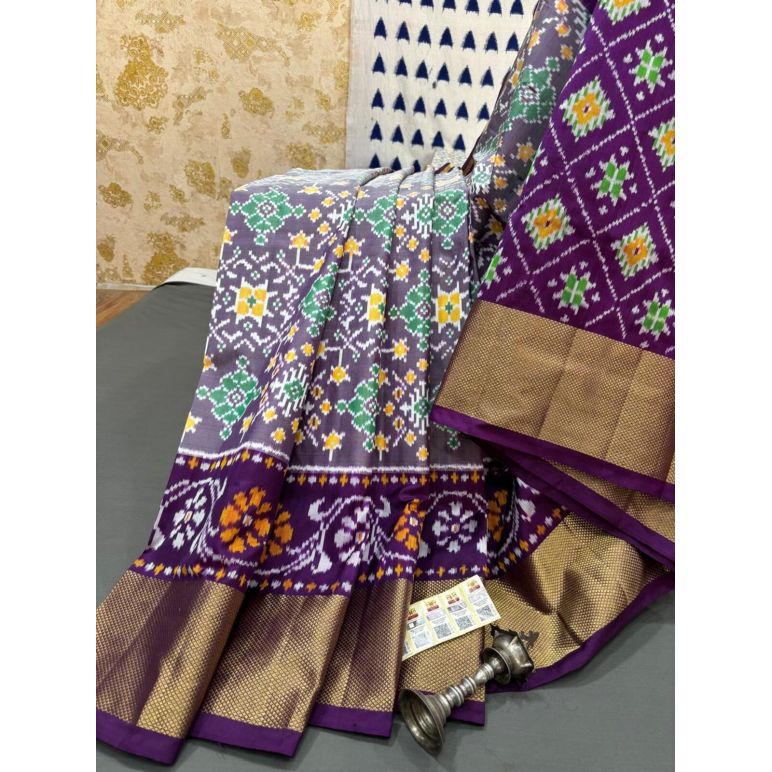 PRMHIDSS5Y20NCCD24- Ikat silk saree