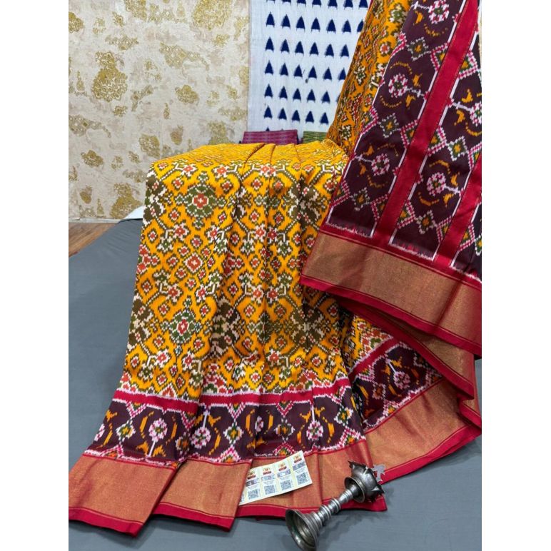 PRMHIDSS5Y20NCCD27- Ikat silk saree