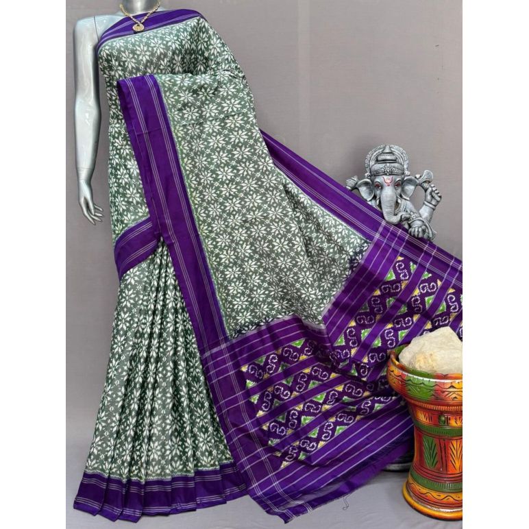 PSNTIDSS5Y21NDCD36- Ikat silk saree