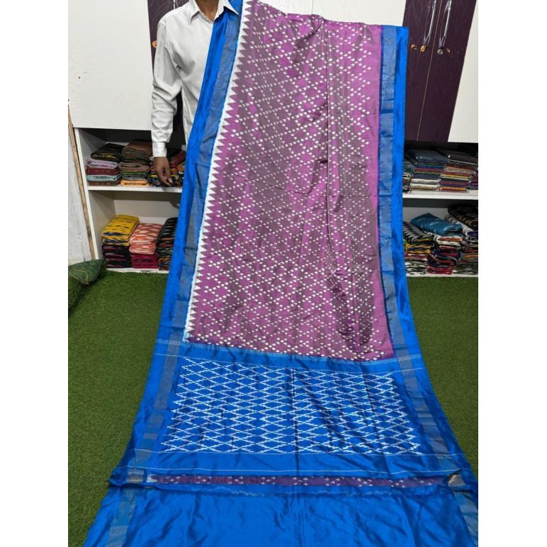 PSRGILWS5Y20XZDC45- light weight Ikat silk saree
