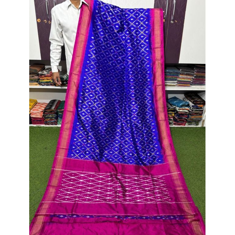 PSRGILWS5Y20XZDC51- light weight Ikat silk saree