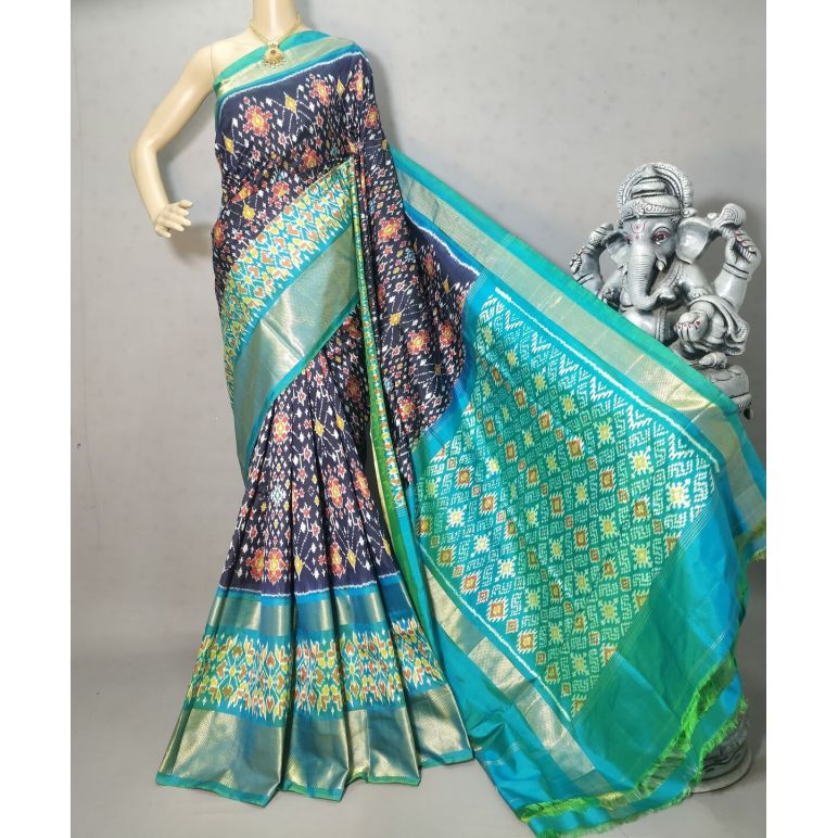 PRIHIDSS5N02NCCD04- Ikat silk saree