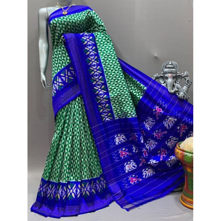PSNTIDSS5N04TSDC05- Ikat silk saree
