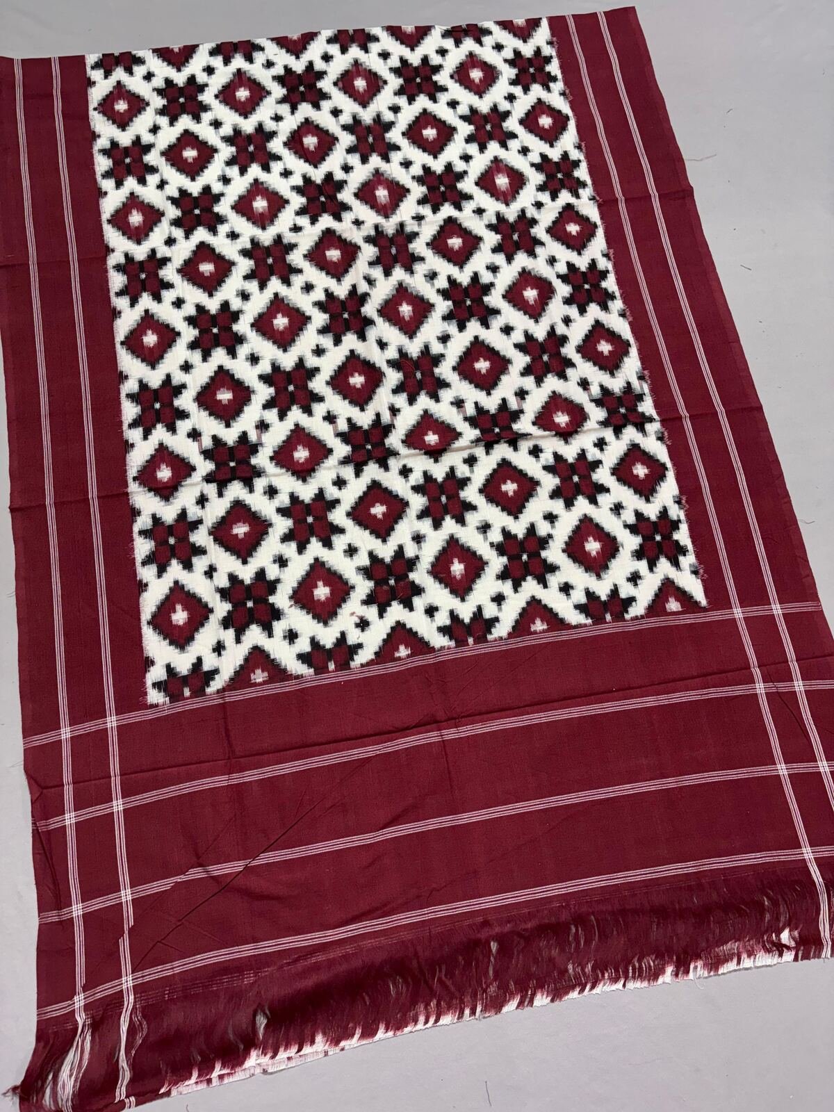 Cotton Dupatta - PSSIY05-ICDPDIBCD-22