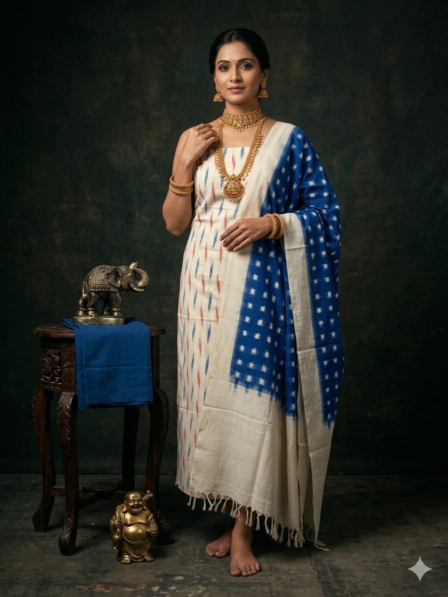 Cotton Salwar - PGMRY09-CS3PDIEDD-11