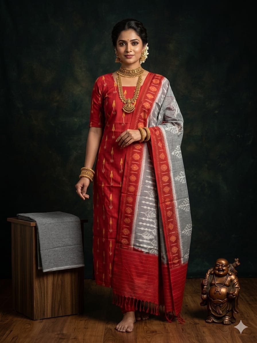 Cotton Salwar - PGMRY19-CS3PDIECD-02