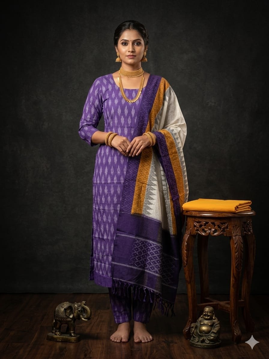 Cotton Salwar - PGMRY19-CS3PDIECD-04