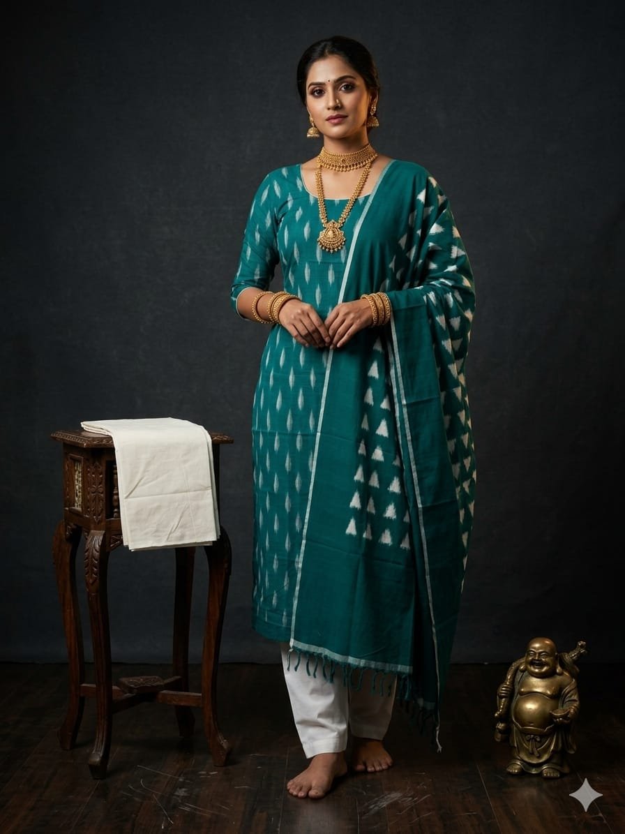 Cotton Salwar - PGMRY19-CS3PDIECD-42