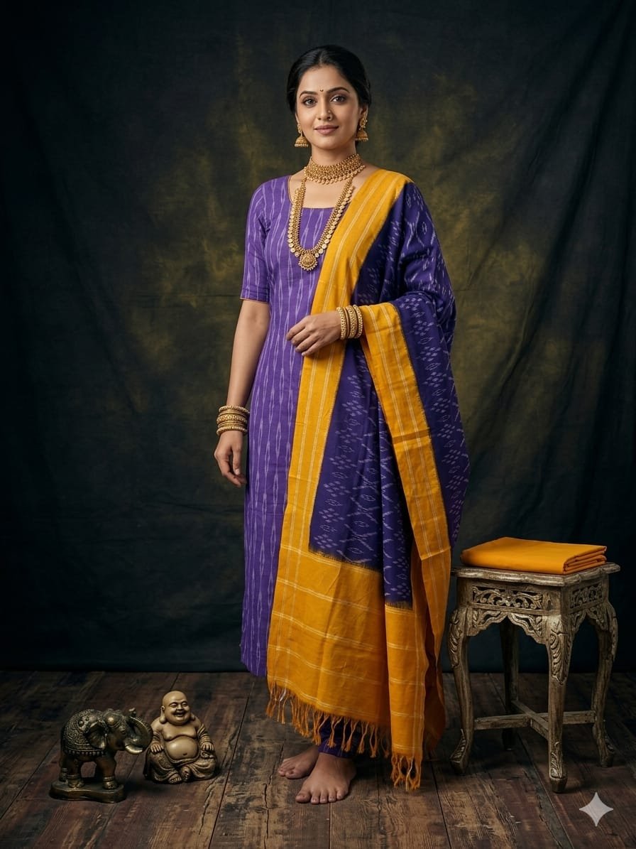 Cotton Salwar - PGMRY19-CS3PDIECD-43