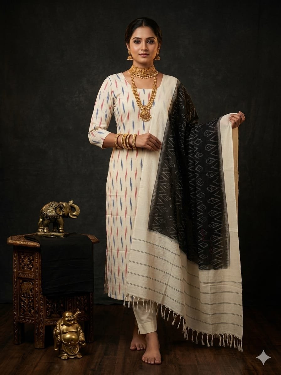 Cotton Salwar - PGMRY19-CS3PDIECD-50