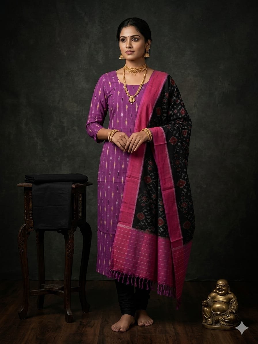 Cotton Salwar - PGMRY19-CS3PDIECD-51