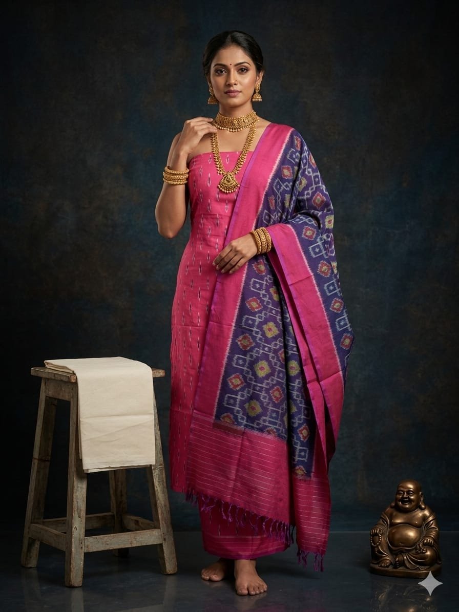 Cotton Salwar - PGMRY19-CS3PDIECD-52