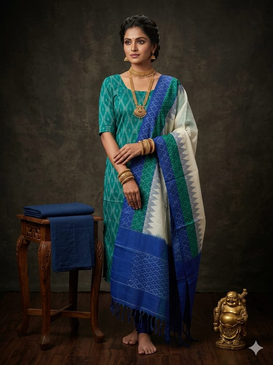 Cotton Salwar - PGMRY19-CS3PDIECD-63