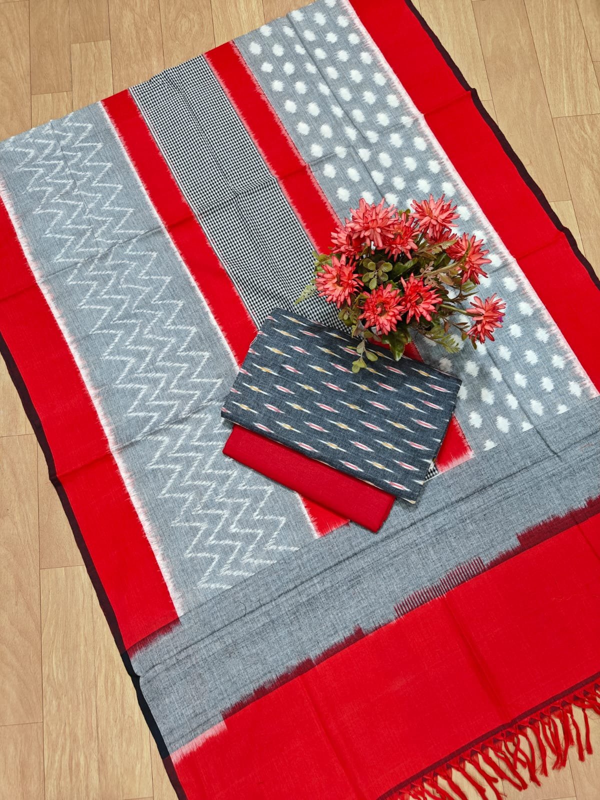Cotton Salwar - PIMLY22-CS3PCIZSC-04