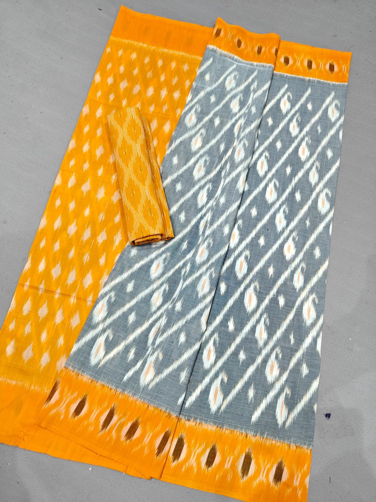 Cotton Saree - PGMRL11-ICTSCZDDC-15