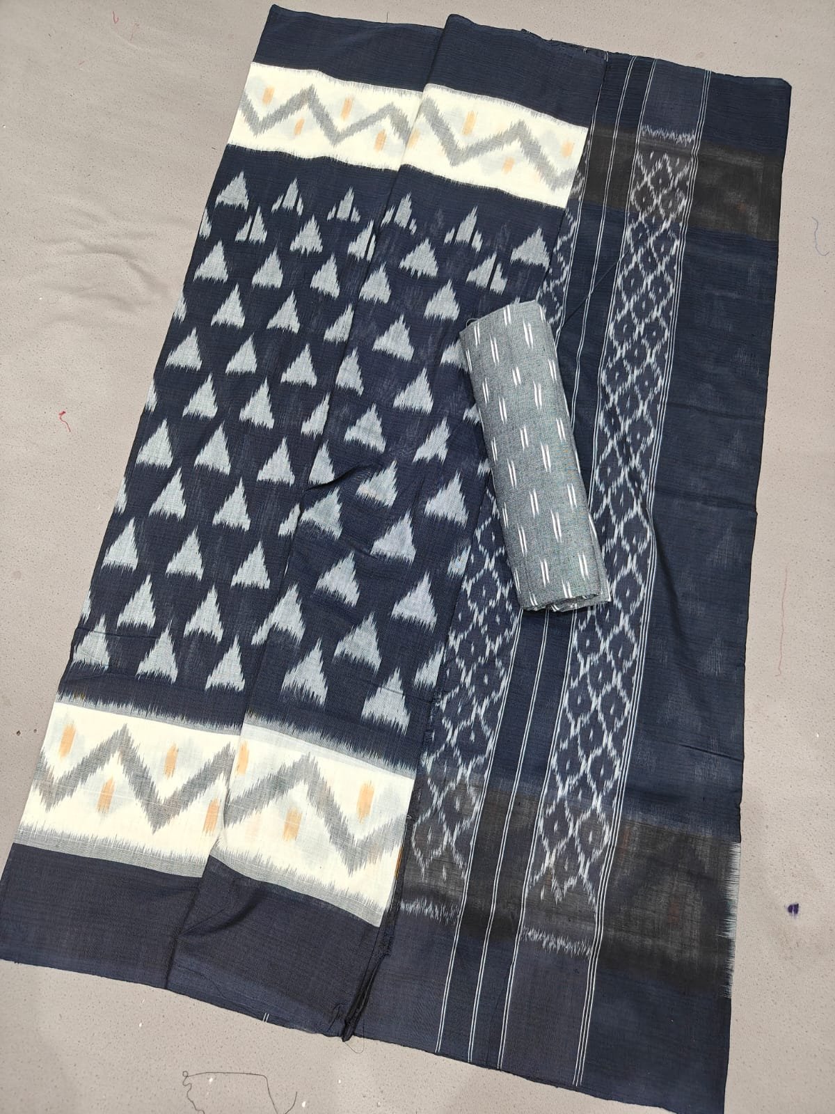 Cotton Saree - PGMRL11-ICTSCZDDC-49