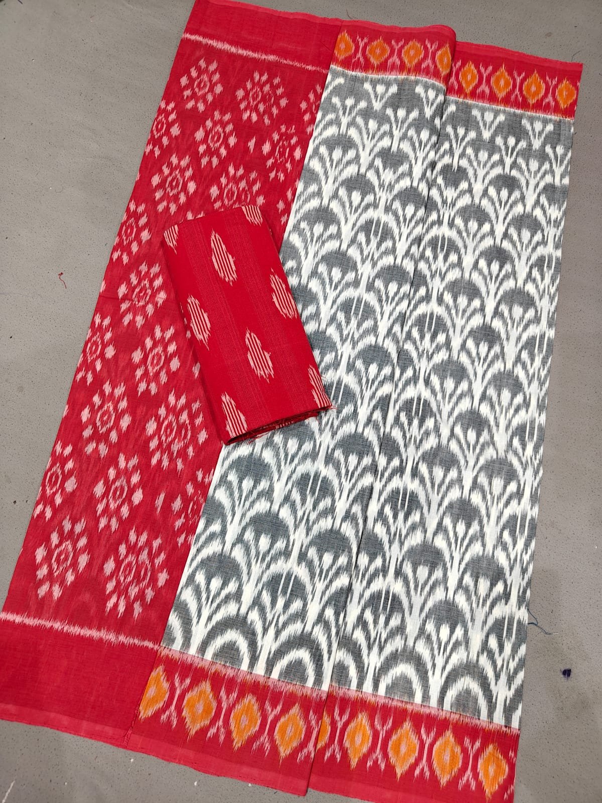 Cotton Saree - PGMRL11-ICTSCZDDC-53