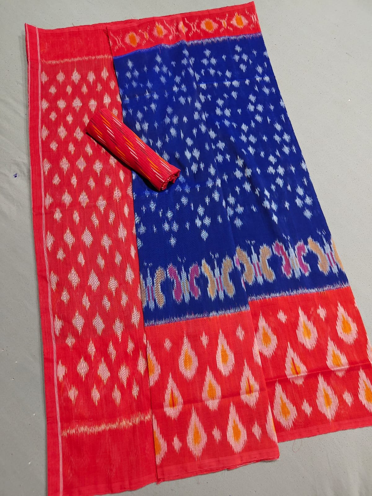 Cotton Saree - PGMRN09-ICTSDZDCD-15