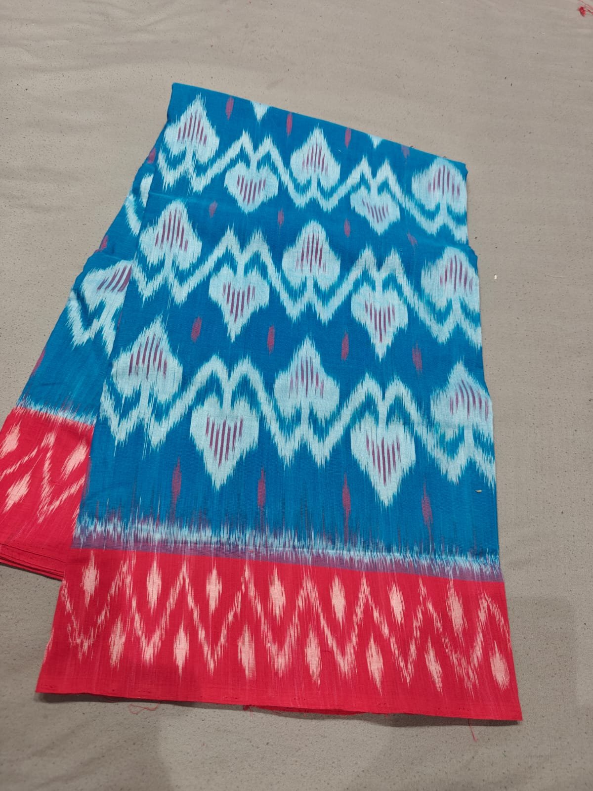 Cotton Saree - PGMRN24-ICTSDZDCD-20