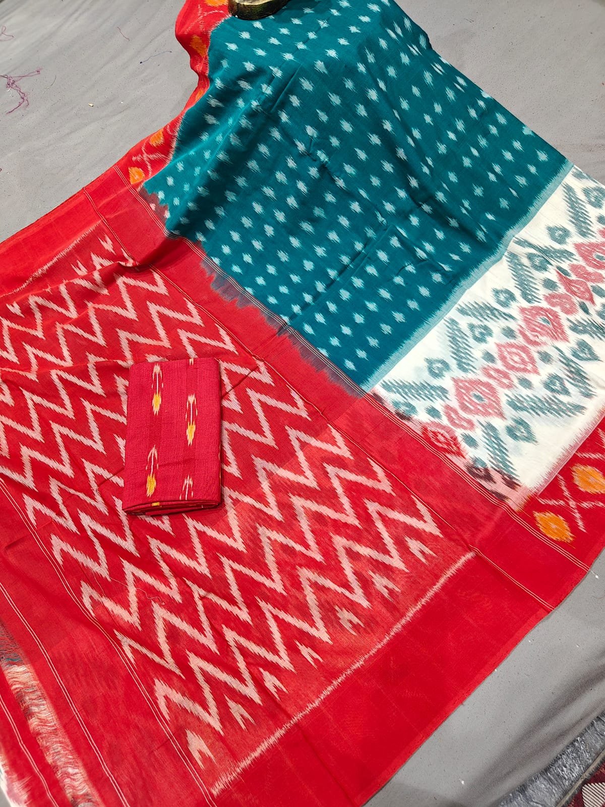 Cotton Saree - PGMRY23-ICTSCZDDC-25