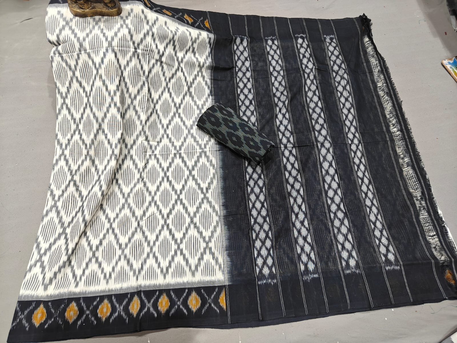 Cotton Saree - PGMRY23-ICTSCZDDC-29