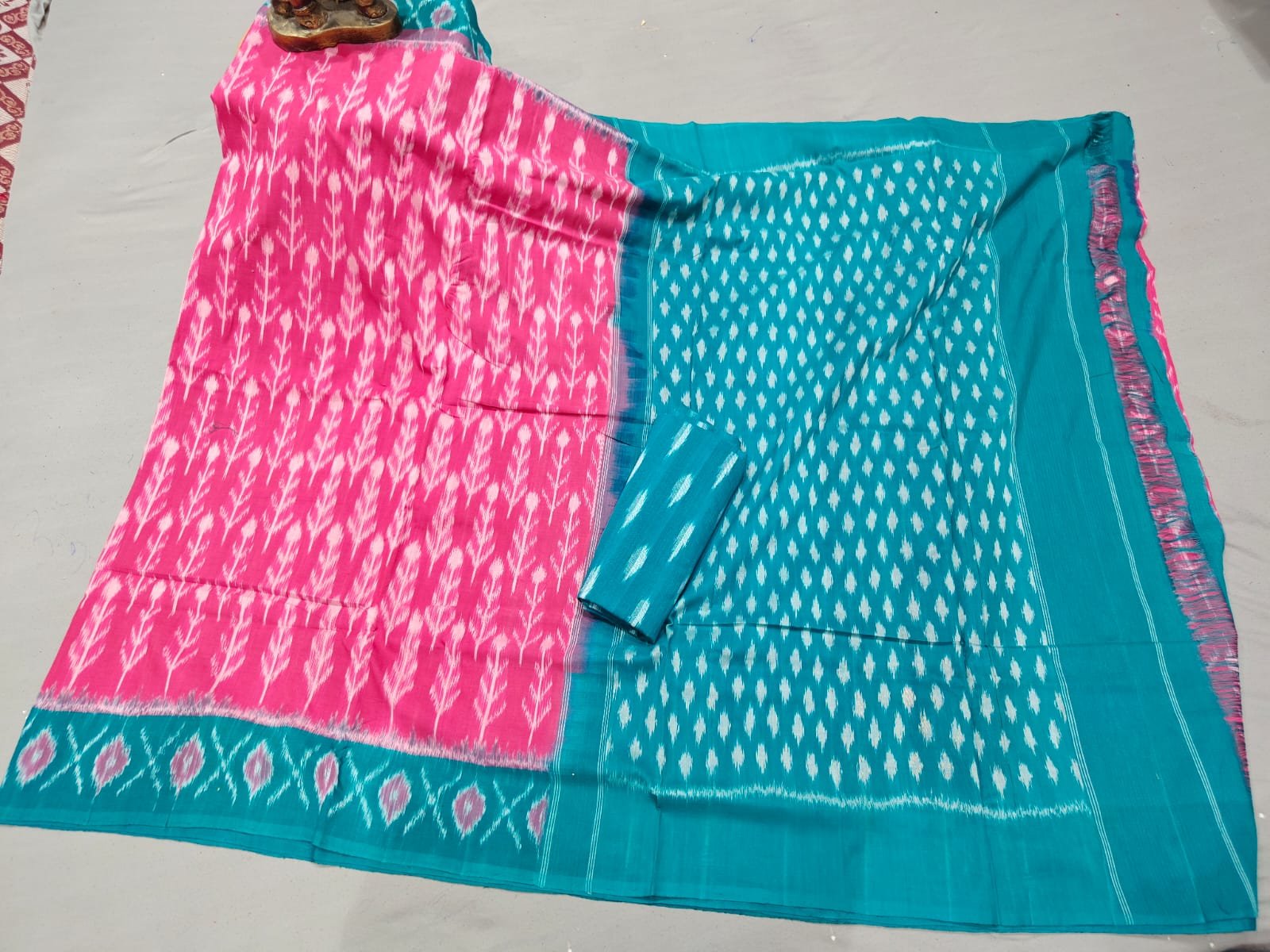 Cotton Saree - PGMRY23-ICTSCZDDC-40
