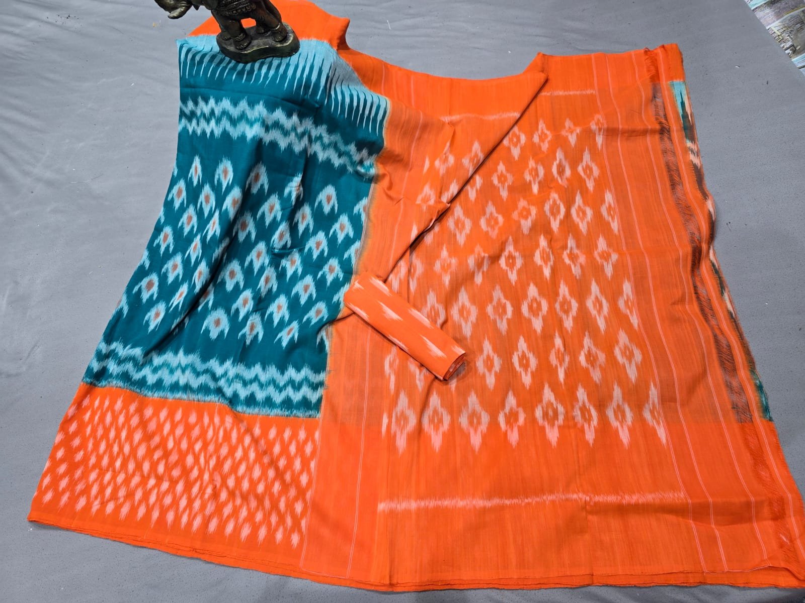 Cotton Saree - PGMRY23-ICTSCZDDC-75