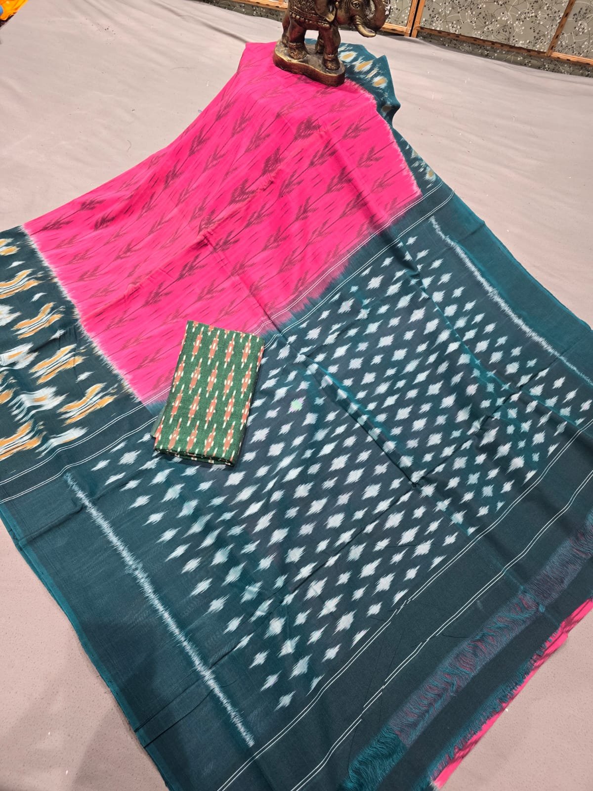 Cotton Saree - PGMRY23-ICTSCZDDC-77