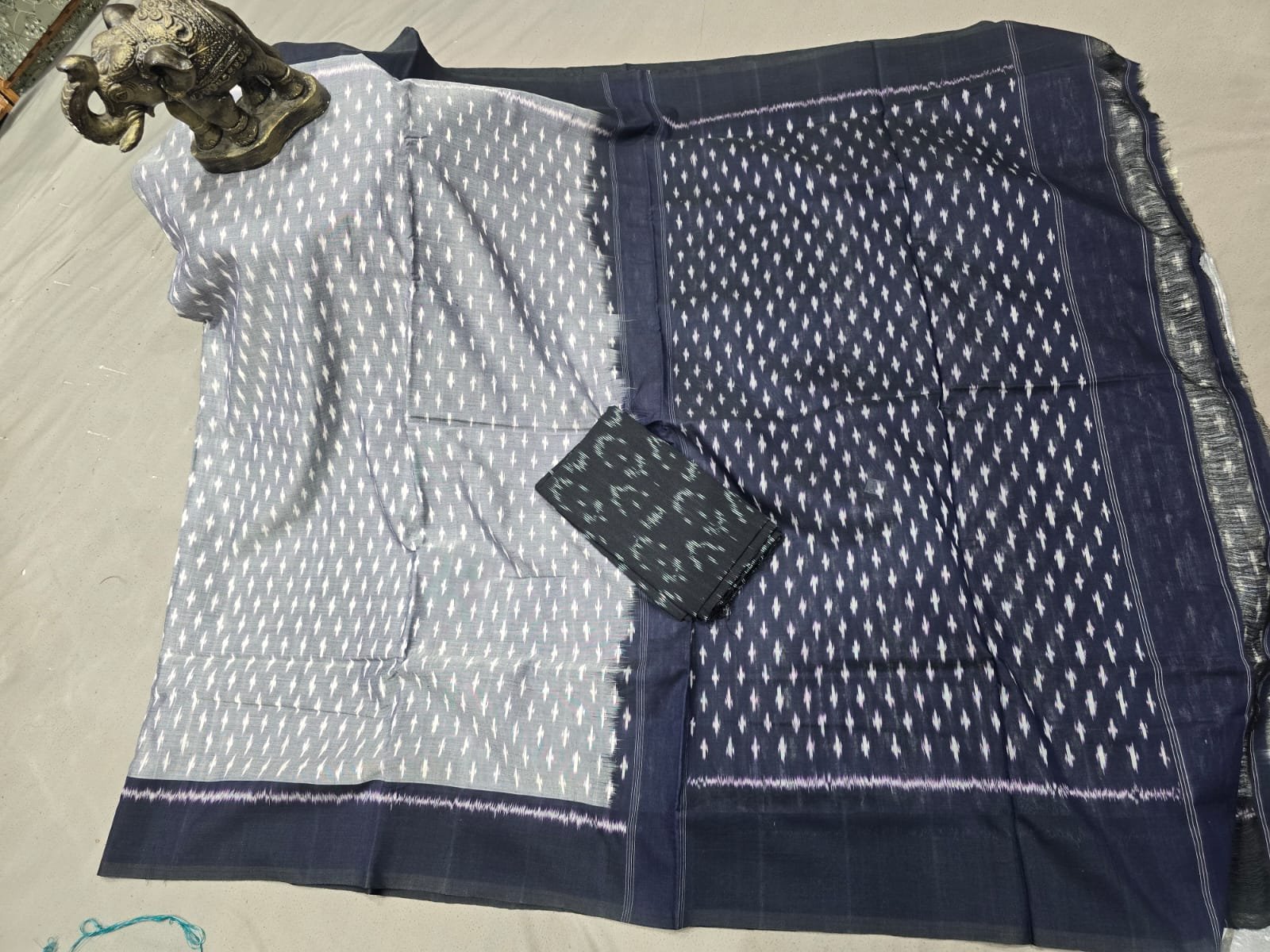 Cotton Saree - PGMRY23-ICTSCZDDC-79