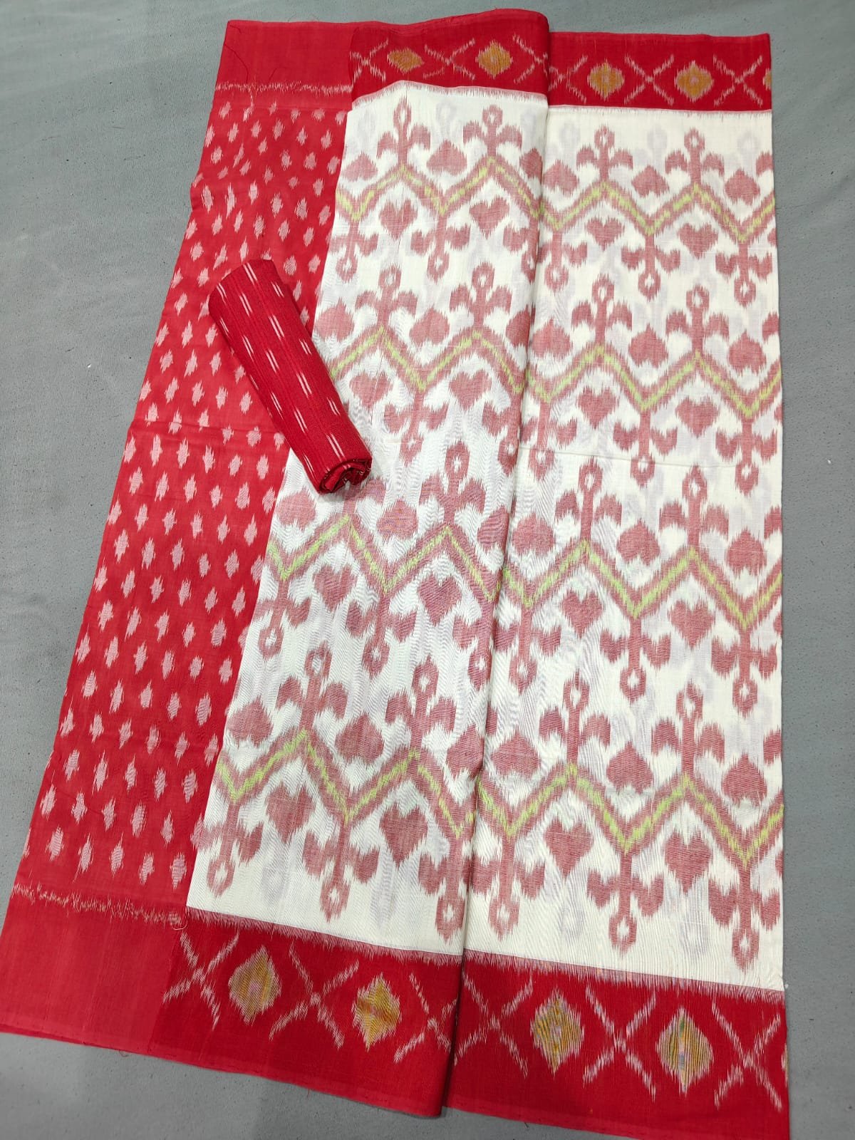 Cotton Saree - PGMRY26-ICTSCZDCD-01