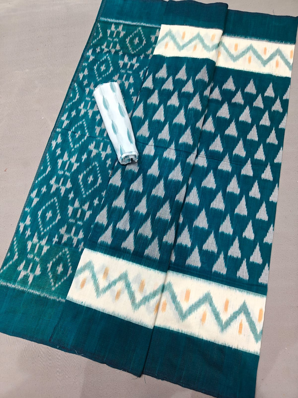 Cotton Saree - PGMRY26-ICTSCZDCD-06