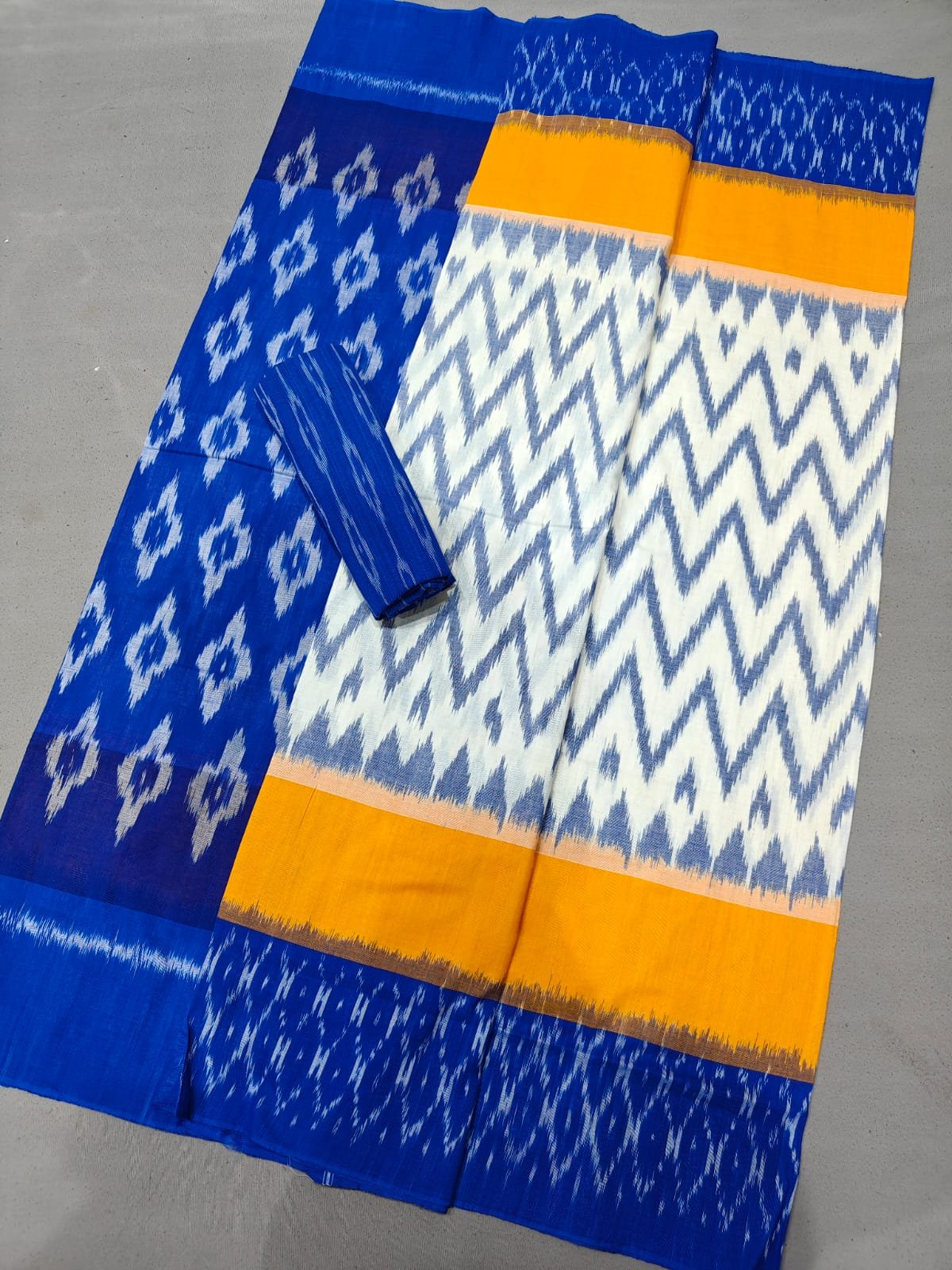 Cotton Saree - PGMRY26-ICTSCZDCD-07