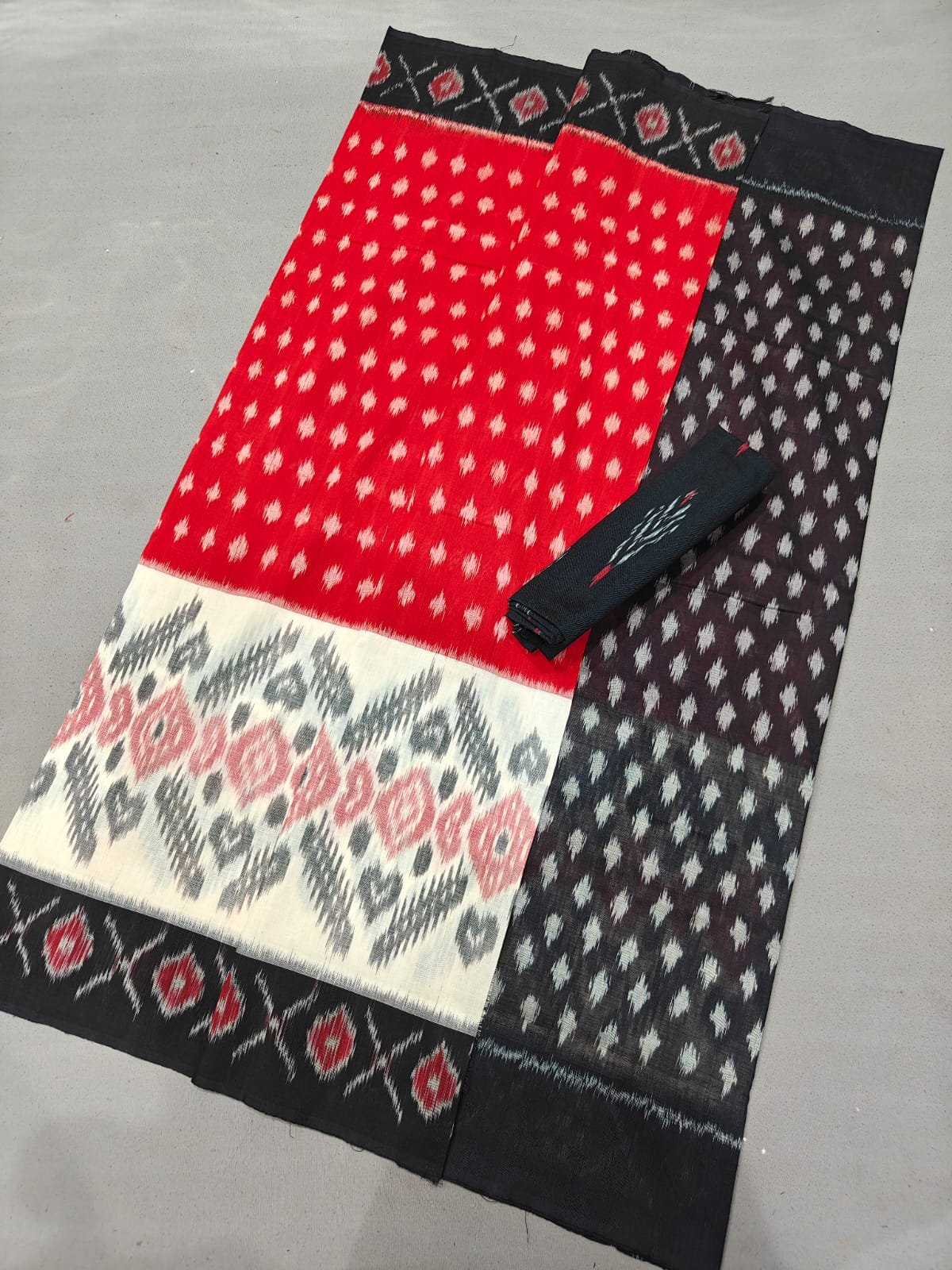 Cotton Saree - PGMRY26-ICTSCZDCD-10