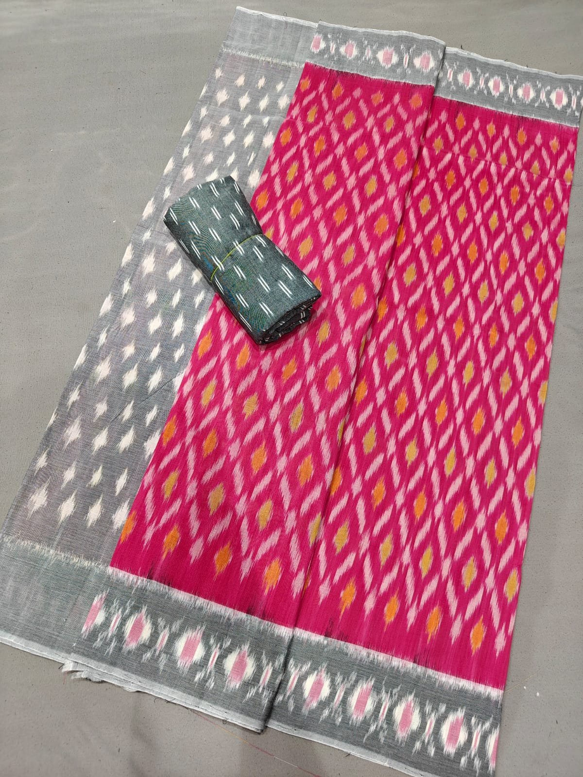 Cotton Saree - PGMRY26-ICTSCZDCD-14