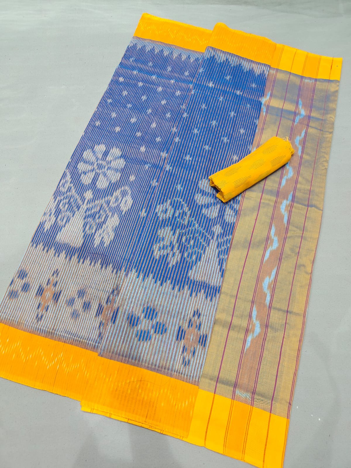 Cotton Saree - PGMRY26-ICTSCZDCD-20