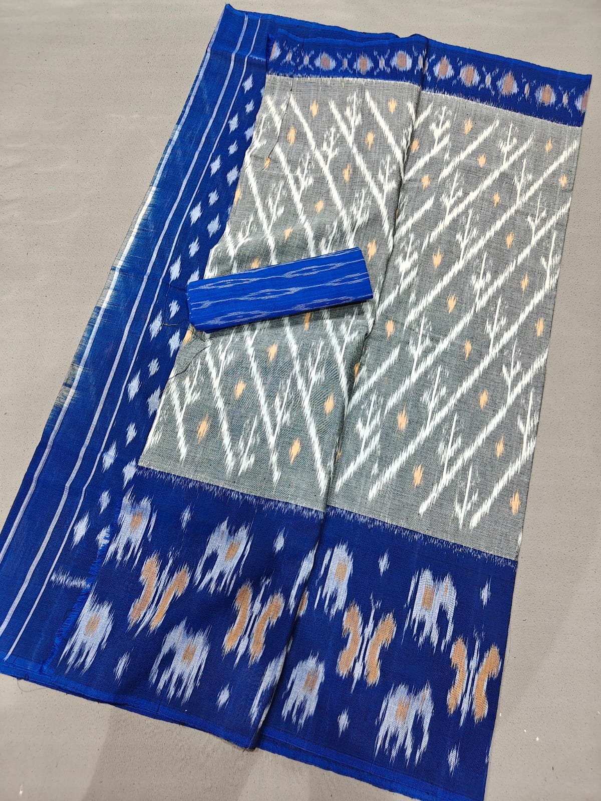 Cotton Saree - PGMRY26-ICTSCZDCD-22