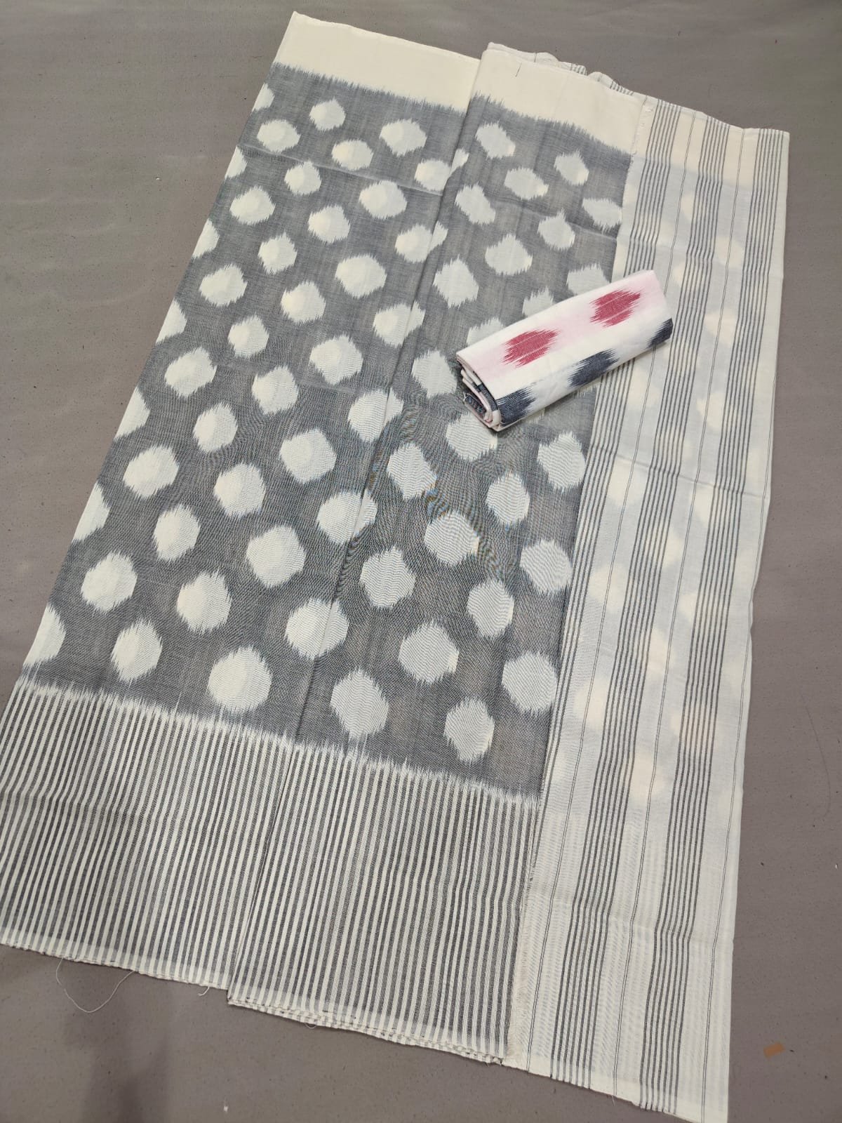 Cotton Saree - PGMRY26-ICTSCZDCD-28