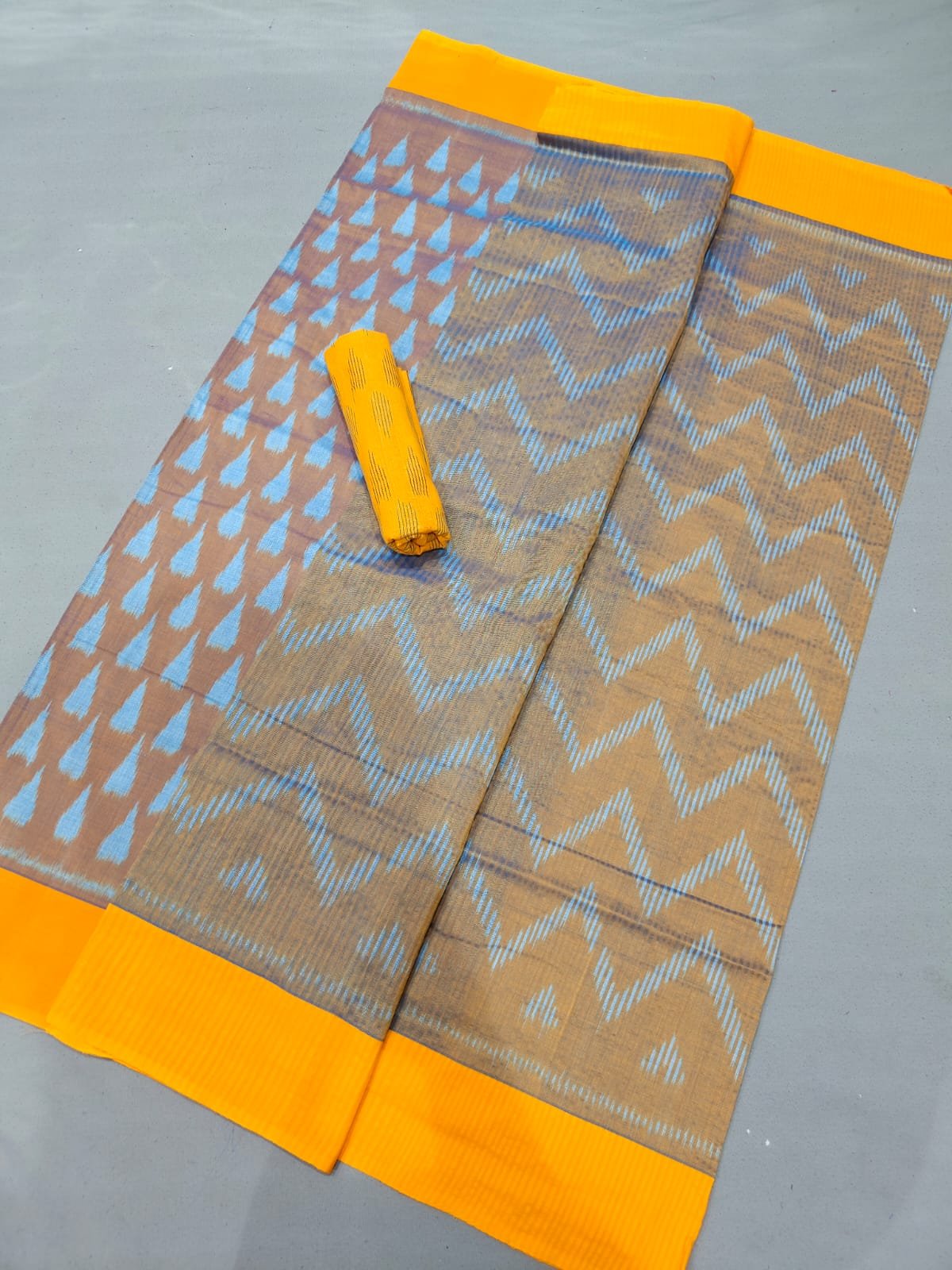 Cotton Saree - PGMRY26-ICTSCZDCD-29