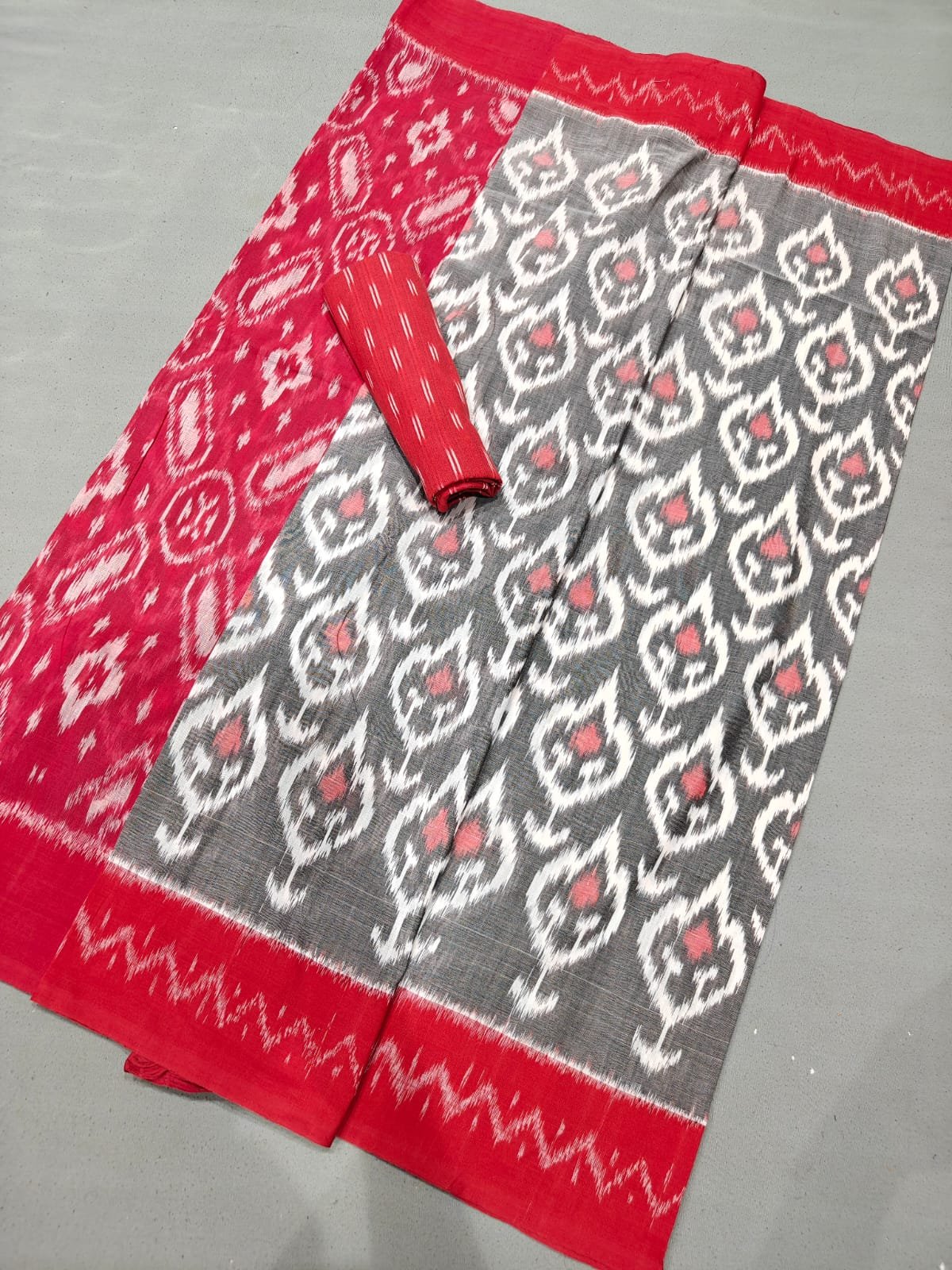 Cotton Saree - PGMRY26-ICTSCZDCD-34