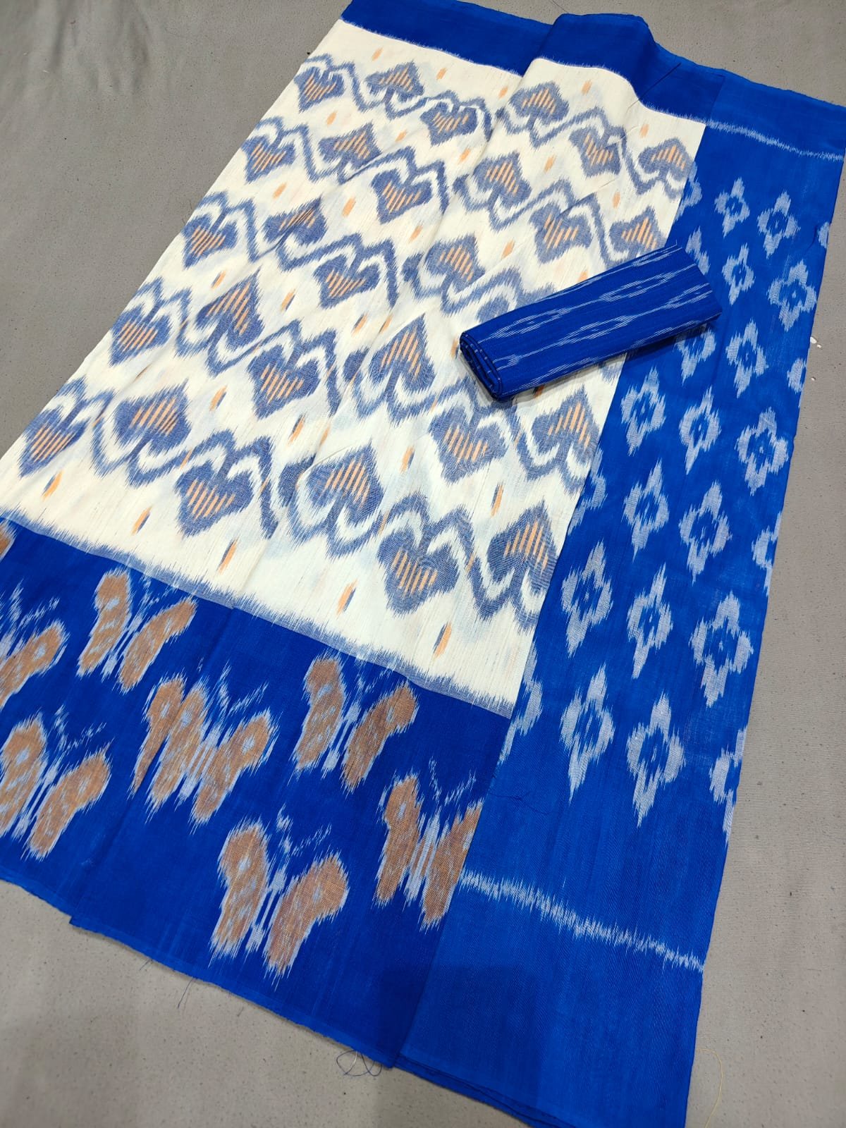 Cotton Saree - PGMRY26-ICTSCZDCD-37