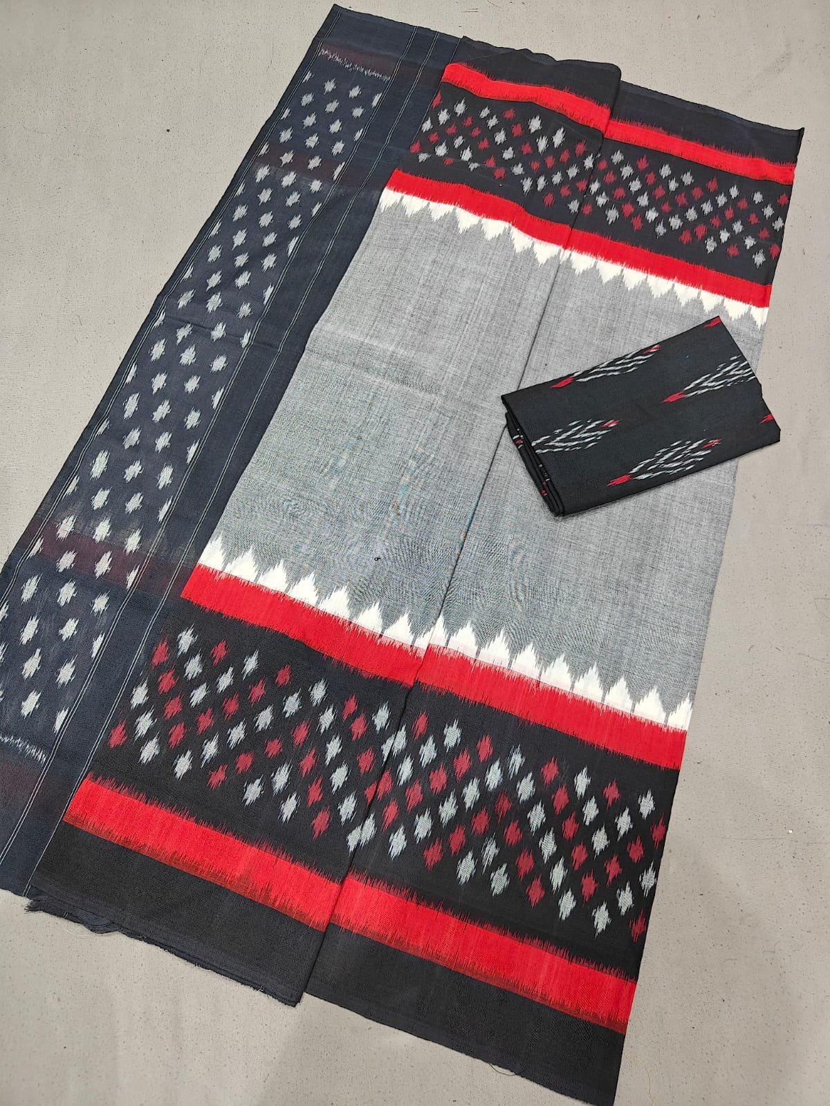 Cotton Saree - PGMRY26-ICTSCZDCD-45