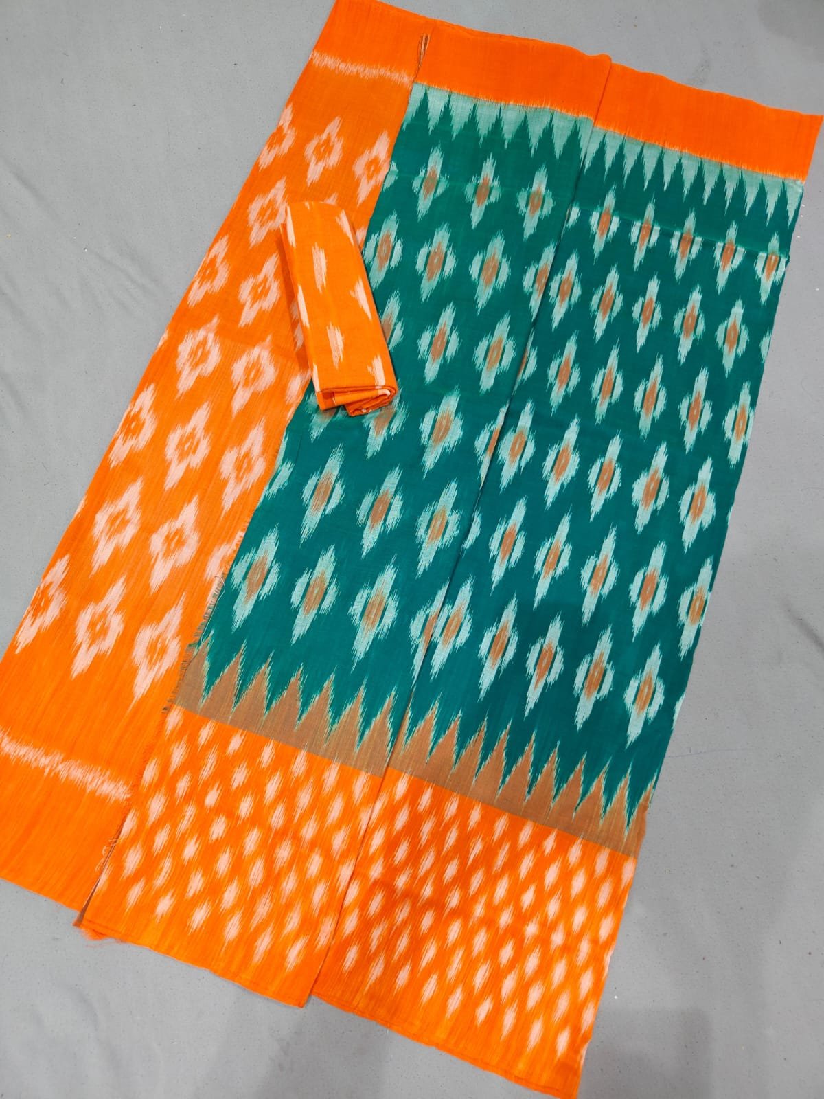 Cotton Saree - PGMRY27-ICTSCZDCD-01