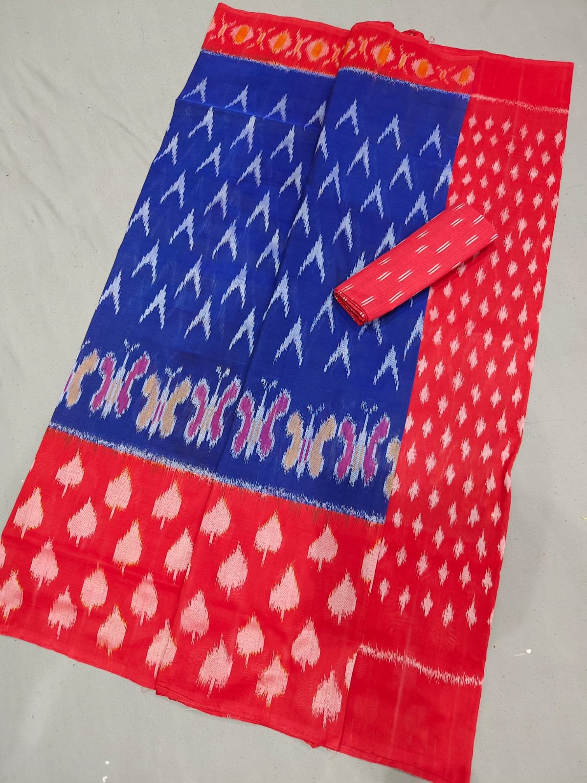 Cotton Saree - PGMRY29-ICTSDZDCD-05