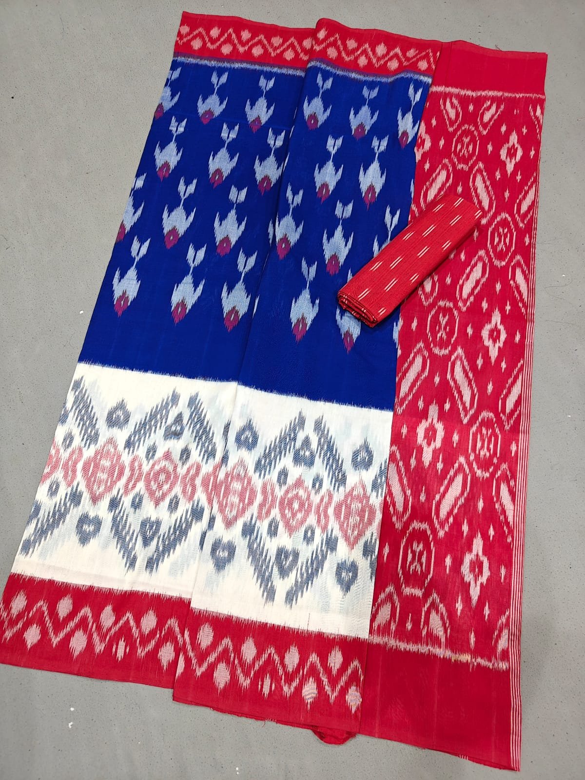 Cotton Saree - PGMRY29-ICTSDZDCD-13
