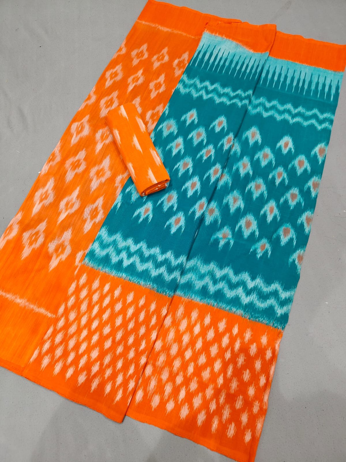 Cotton Saree - PGMRY29-ICTSDZDCD-18