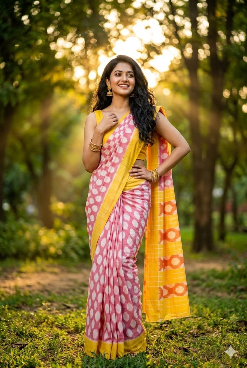 Cotton Saree - PRIHG26-ICTSCZZCC-06