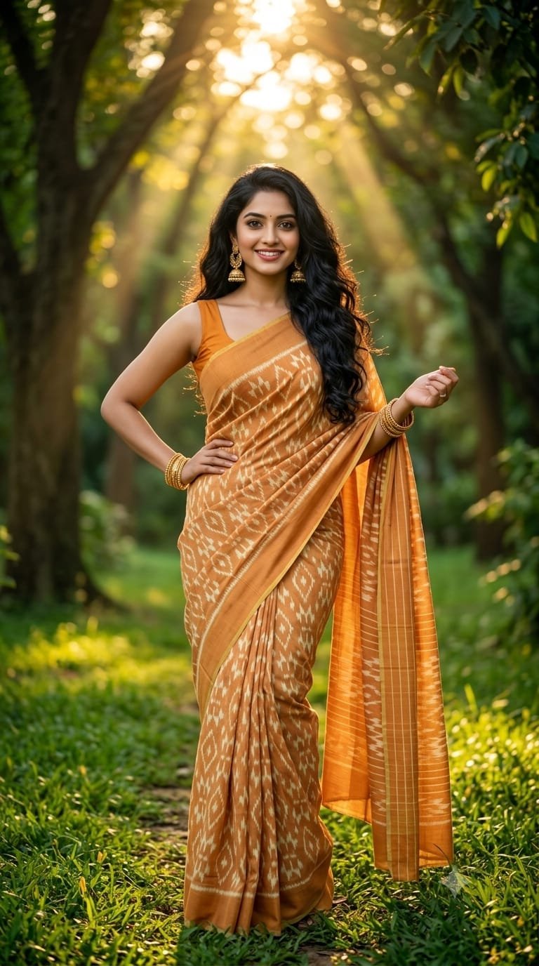 Cotton Saree - PRIHG26-ICTSCZZCC-21
